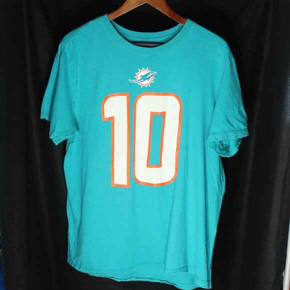 Nike Other - Nike #10 Tyreek Hill Aqua NFL Miami Dolphins T-Shirt - Size XL